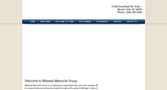 Desktop Screenshot of midwestmemorialgroup.com